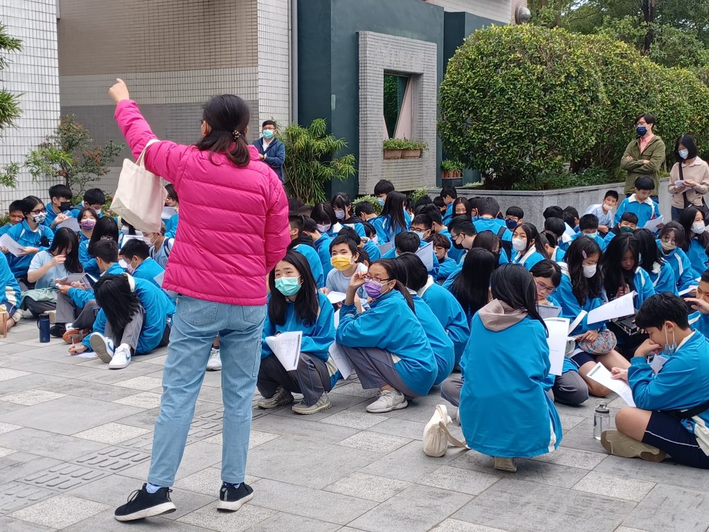 八年級天文館校外教學代表照片