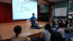 109年度教職員工急救教育訓練代表照片