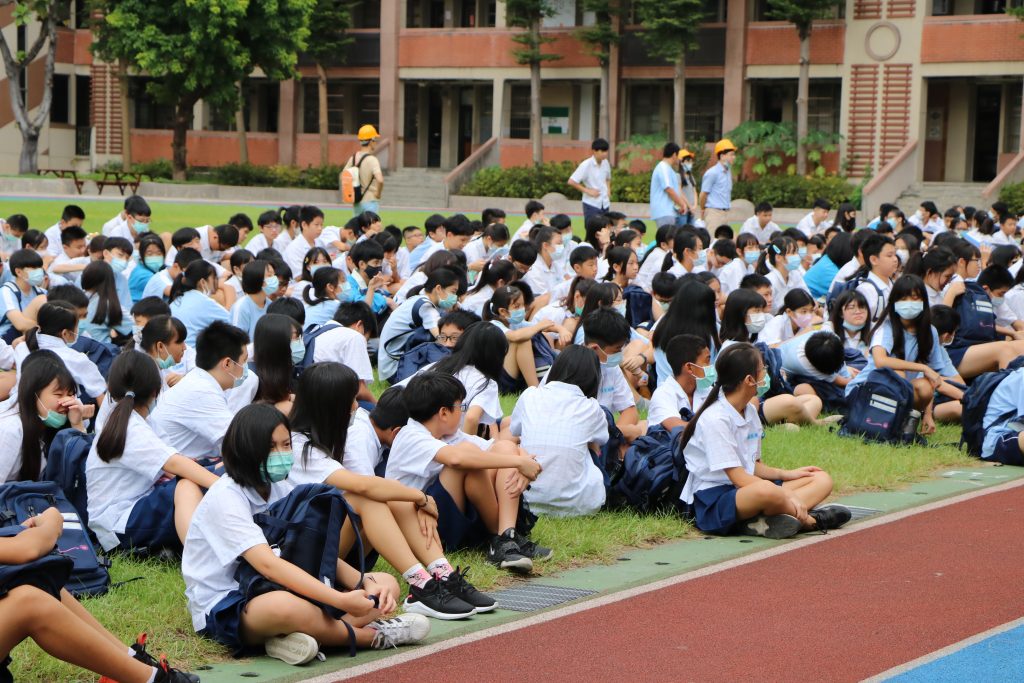 1090921國家防災日地震疏散演練代表照片