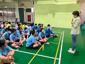 1120607九年級生涯教育講座代表照片