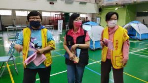 112年度各類防災任務學校收容安置整備督考訪視代表照片