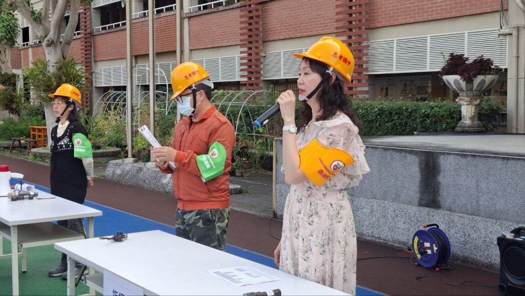 1150302早自習複合式防災疏散避難預演演練代表照片